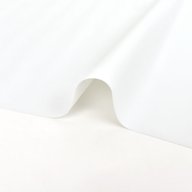 生地 梨地ビニール 約0.2mm厚 白 09Bp34_