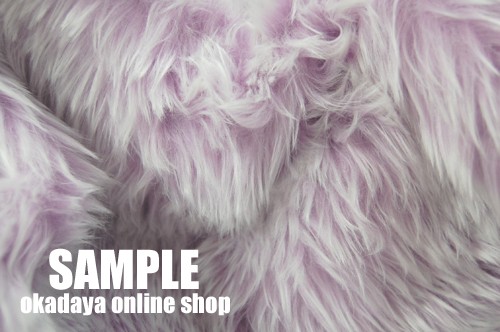 生地 シャギー(WW-115) S19.スカイブルー 10Bn99_