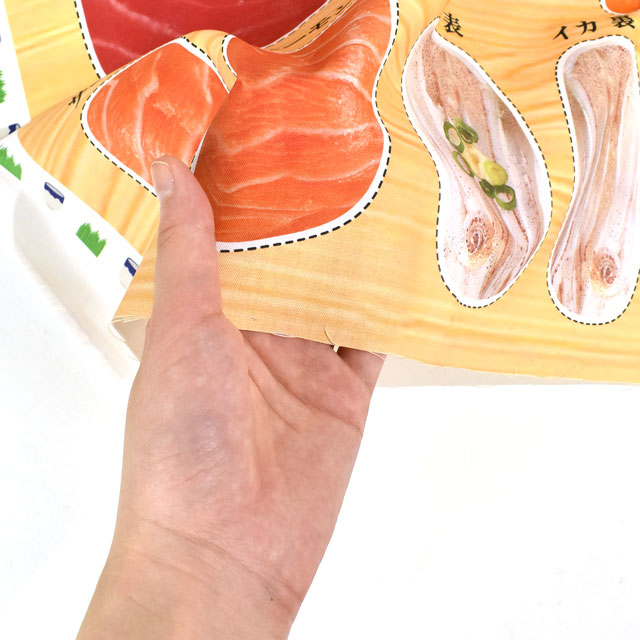 パネル販売生地 デジタルプリント お寿司屋さん 特大いくら/シーチング(YMC-OSUSHI) IKURA 09Ae99_