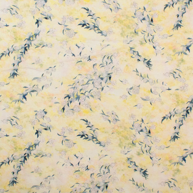 生地 yui-ユイ- 2025SS 綿麻コンパス Reeves spirea(EGXA-6424) 色番1A 09Ac04_