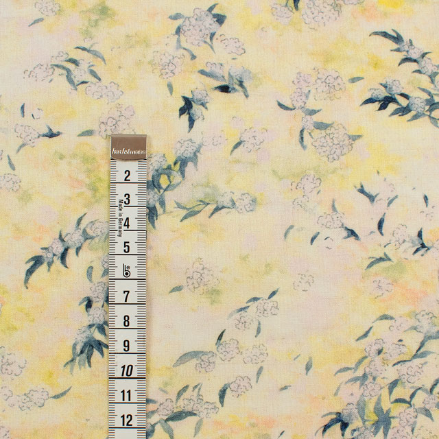 生地 yui-ユイ- 2025SS 綿麻コンパス Reeves spirea(EGXA-6424) 色番1A 09Ac04_