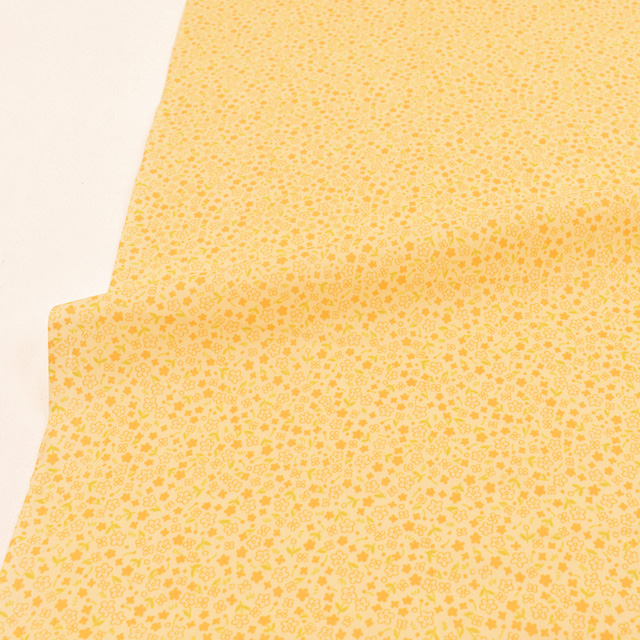 生地 クレンゼ スケアプリント(ZE10314S) B.イエロー 99Zz99_