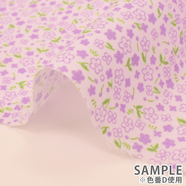 生地 クレンゼ スケアプリント(ZE10314S) B.イエロー 99Zz99_