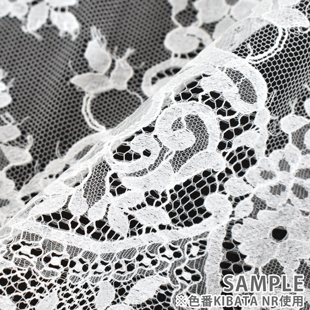 生地 リバーレース(ZE1461B) KIBATA NR.ナチュラル 10Ac04_