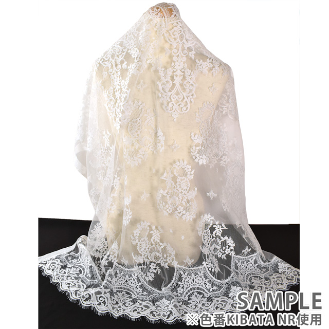 生地 リバーレース(ZE1461B) KIBATA NR.ナチュラル 10Ac04_