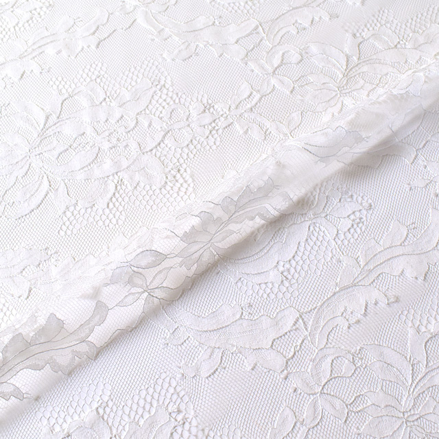 生地 リバーレース(ZET0322) 白 10Ac04_