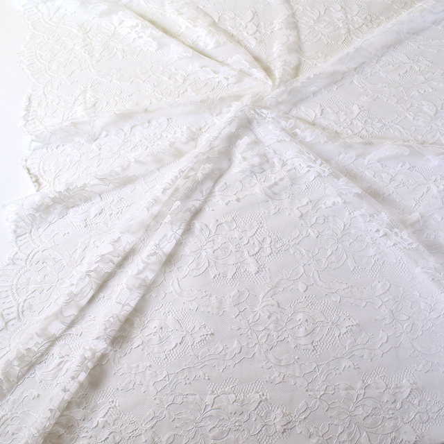 生地 リバーレース(ZET0322) 白 10Ac04_