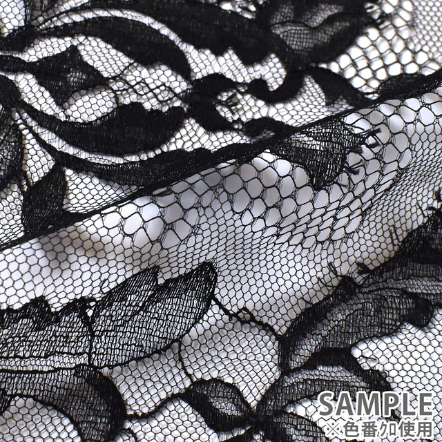 生地 リバーレース(ZET0322) 白 10Ac04_