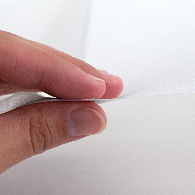 接着芯地 高級不織布 アツ地 約100cm幅×200cmカット(1582010) 白 09Cx49_