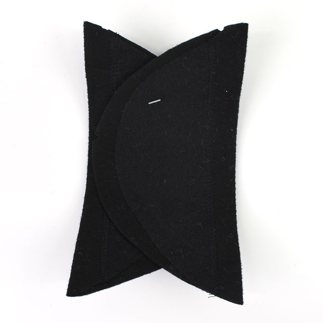 肩パッド セットイン (YF7-5B) 黒 08Bh99_