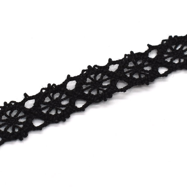 両山トーションレース(1054) B.ブラック 07Ac99_