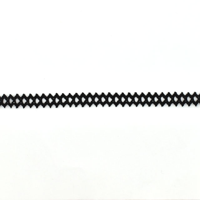 両山トーションレース(674) B.ブラック 07Ac99_