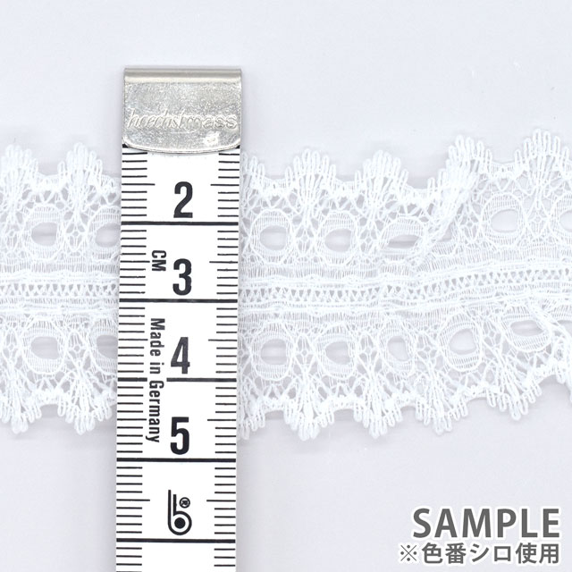 両山ラッセルフリルギャザーレース(735122) ホワイト 07Ac99_