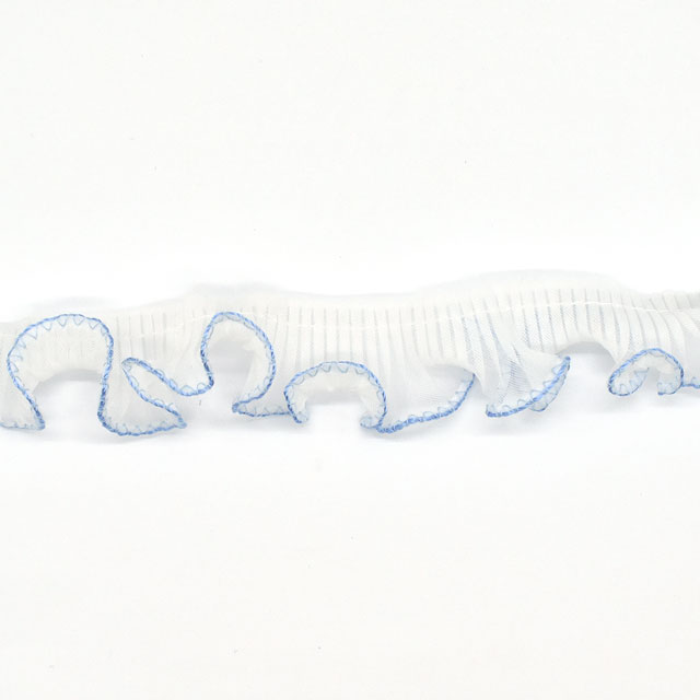 3.白×サックス糸