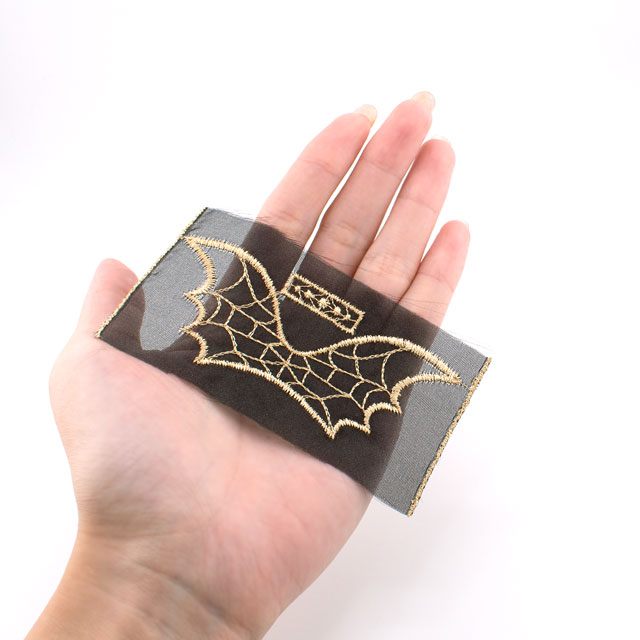 デザインレースユキ オーガンジーモチーフ コウモリ(36346) Sサイズ ゴールド 1セット入 07Bb99j