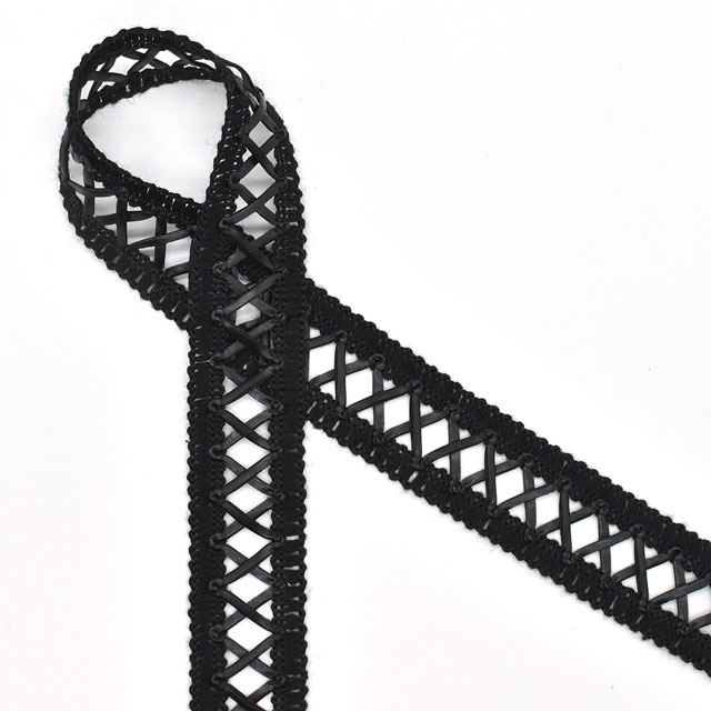 合皮レースアップブレード(GB08) BK.ブラック 07Bd99_