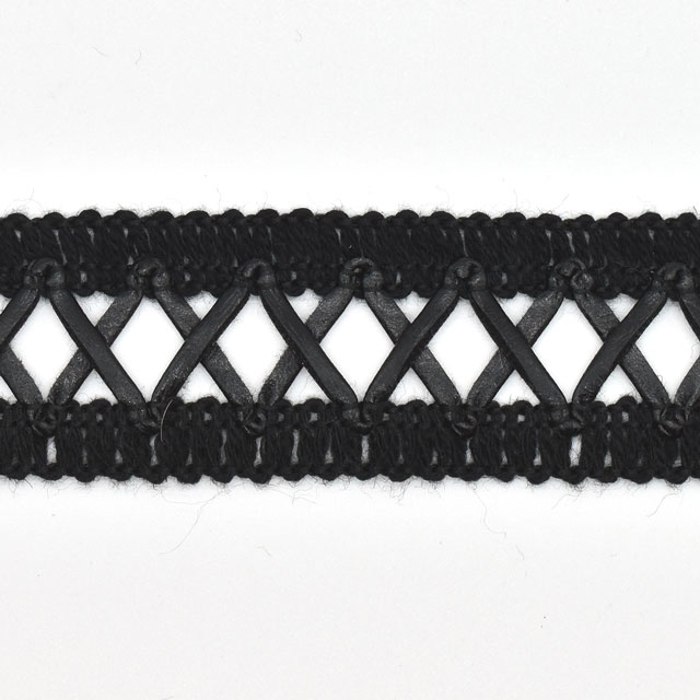 合皮レースアップブレード(GB08) BK.ブラック 07Bd99_