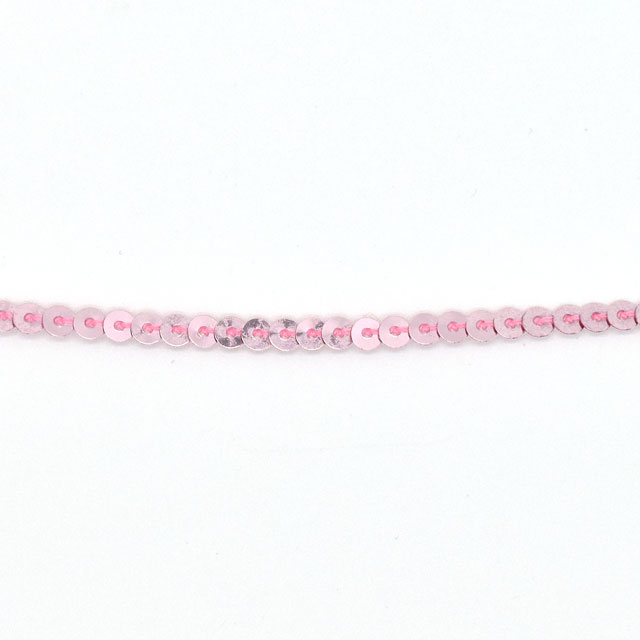 アイロン接着スパンコールブレード 一連/3mm(H-3) 208.ピンク 07Bd99_