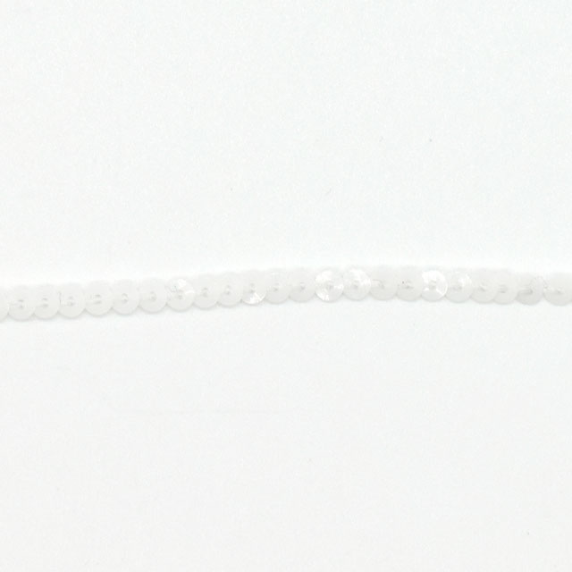 アイロン接着スパンコールブレード 一連/3mm(H-3) 217.ホワイト 07Bd99_