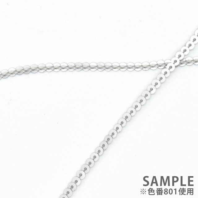 アイロン接着スパンコールブレード 一連/3mm(H-3) 208.ピンク 07Bd99_