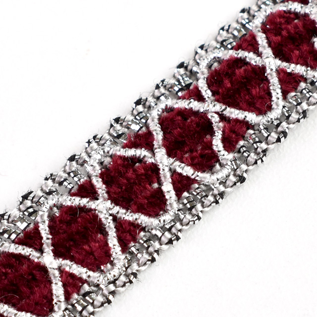 モールラメブレード (DA1131284) 925.レッド×シルバー 07Bd99_