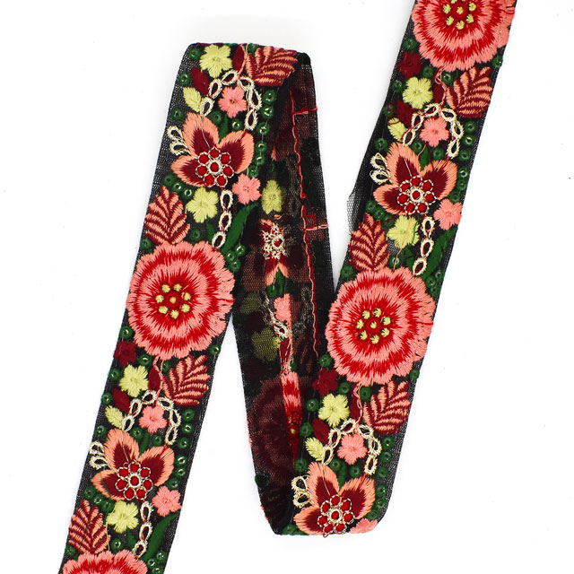 1.ブラック×サーモンピンク