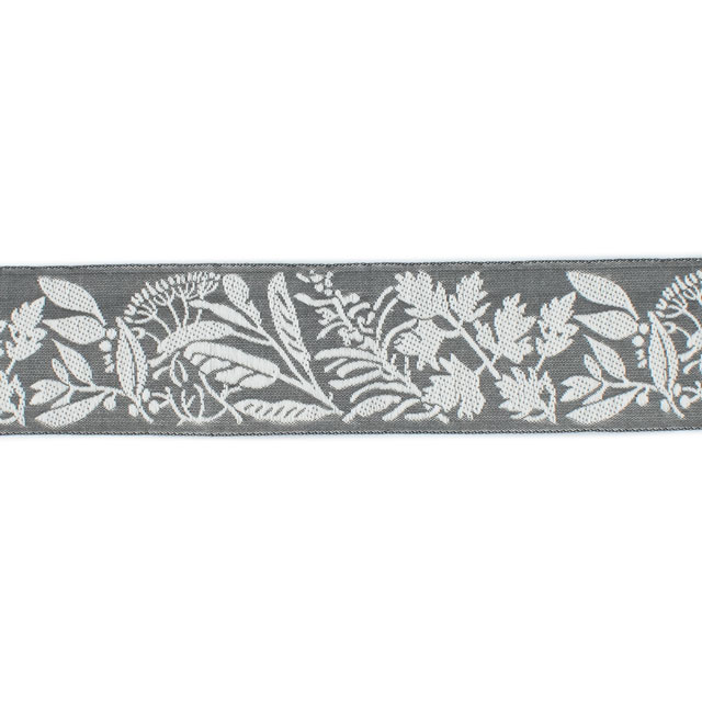 KAFKA-カフカリボン- ハーブ 約32mm幅×50cmカット(HC-P100400-06-50) 06.グレー/ナチュラル 07Aa99_