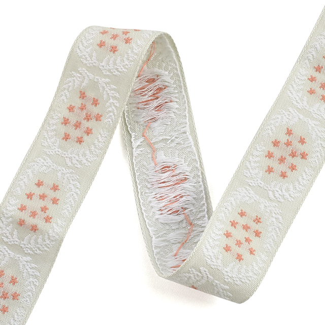 レピヤンリボン オリジナルチロル リースリボン (108-11-12) 25mm グレー 07Ab99_