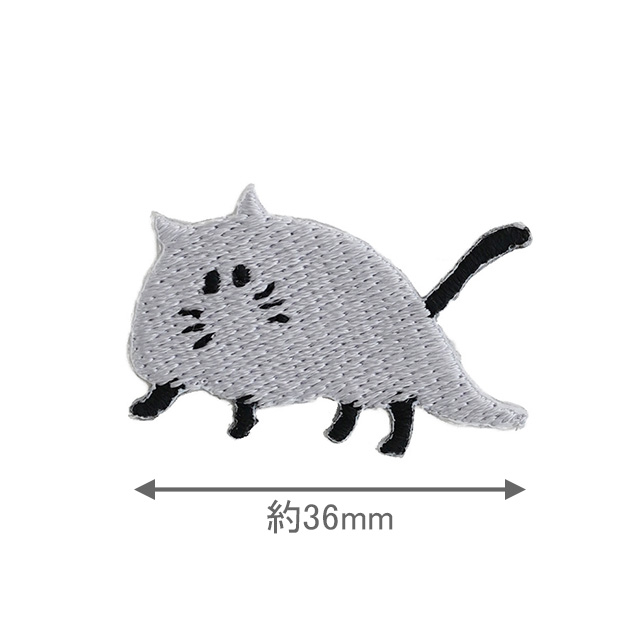 ワッペン 刺しゅうステッカー ジャコ(8680) 色番9 08Bf99_