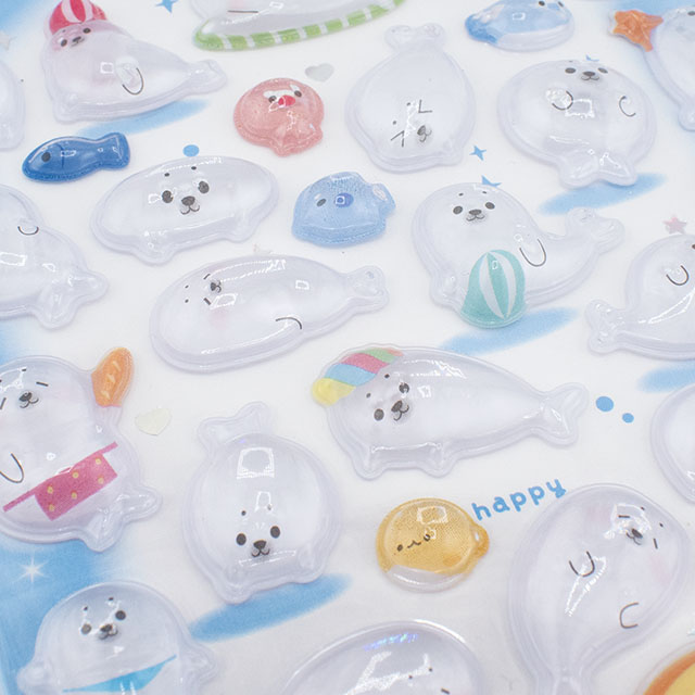 シール Nekoni 3D ステッカー(axl-25-50755) 51457.シーワールド 14Yy88_