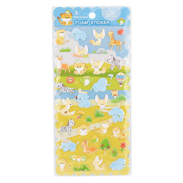 シール Nekoni フォームステッカー(axl-25-50757) 51318.ワイルドアニマル 14Yy88_