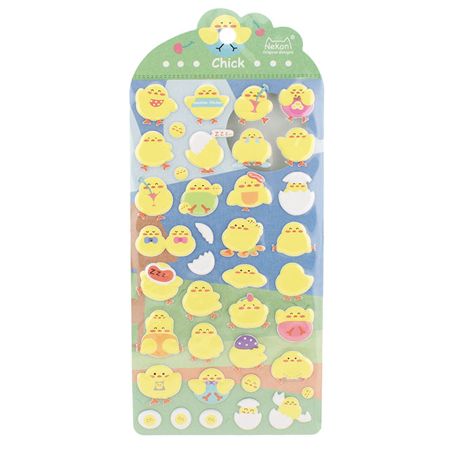 シール Nekoni ステッカー(axl-25-50757) 51028.ひよこ 14Yy88_