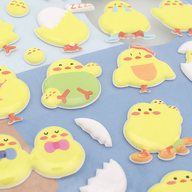 シール Nekoni ステッカー(axl-25-50757) 51028.ひよこ 14Yy88_