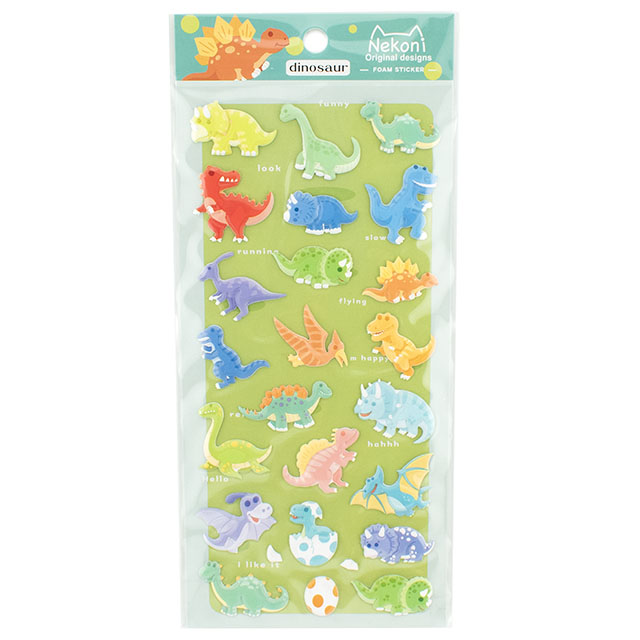 シール Nekoni ステッカー(axl-25-50757) 51310.ダイナソー 14Yy88_