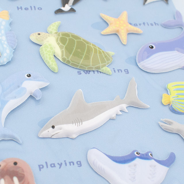 シール Nekoni ステッカー(axl-25-50757) 51311.オーシャン 14Yy88_