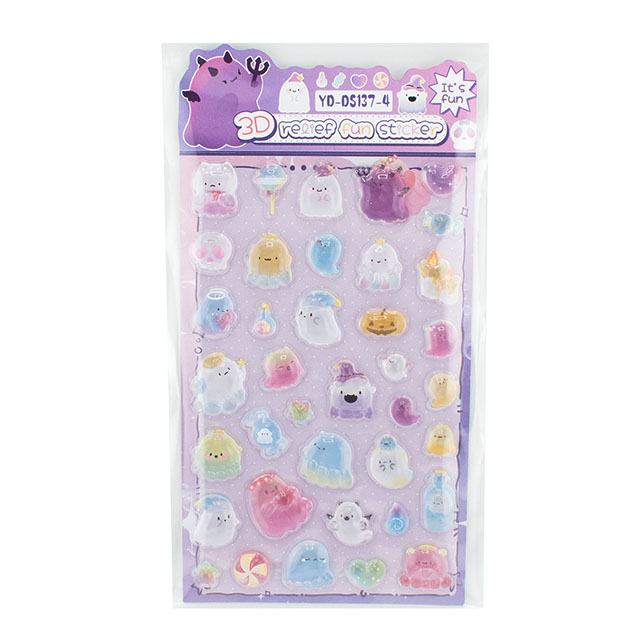 シール 3D Relief Fun ステッカー(axl-25-50768) 137-4.小悪魔 14Yy88_