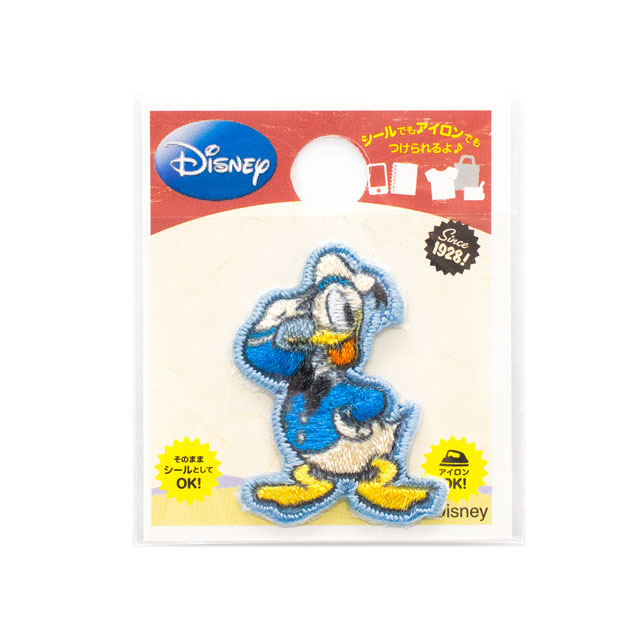 ワッペン Disney ミニワッペン(D01Y0728) ヴィンテージ ドナルドダック 08Bf99_