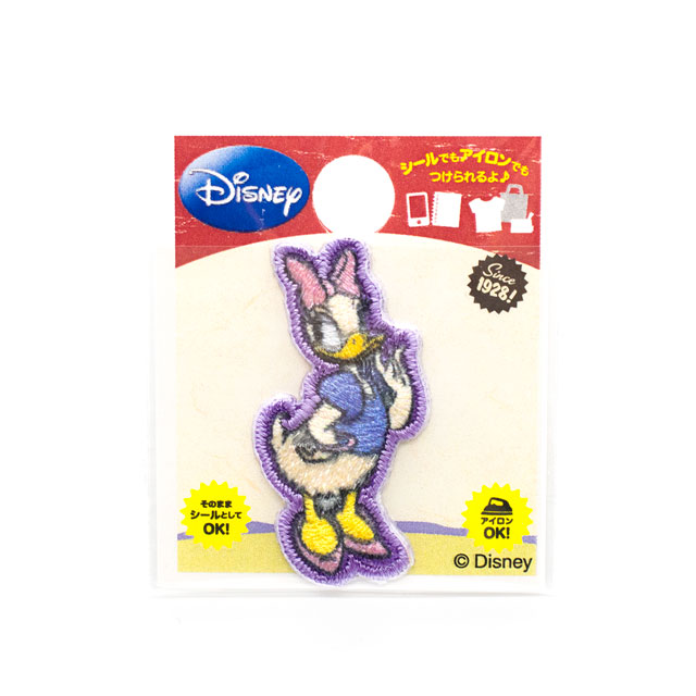 ワッペン Disney ミニワッペン(D01Y0729) ヴィンテージ デイジー 08Bf99_