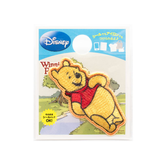 ワッペン Disney ミニワッペン(D01Y0734) くまのプーさん 08Bf99_