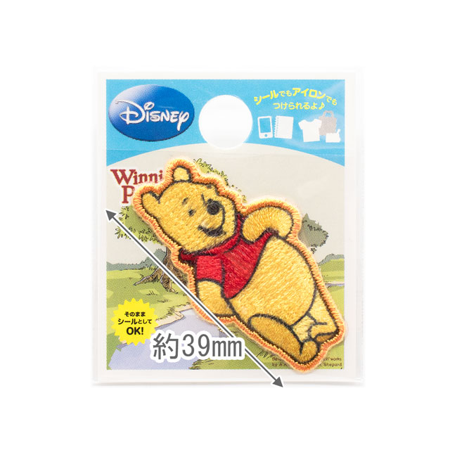 ワッペン Disney ミニワッペン(D01Y0734) くまのプーさん 08Bf99_
