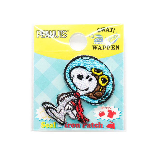 ワッペン PEANUTS/ピーナッツ ミニワッペン(S02Y2414) アストロノート2 08Bf99_