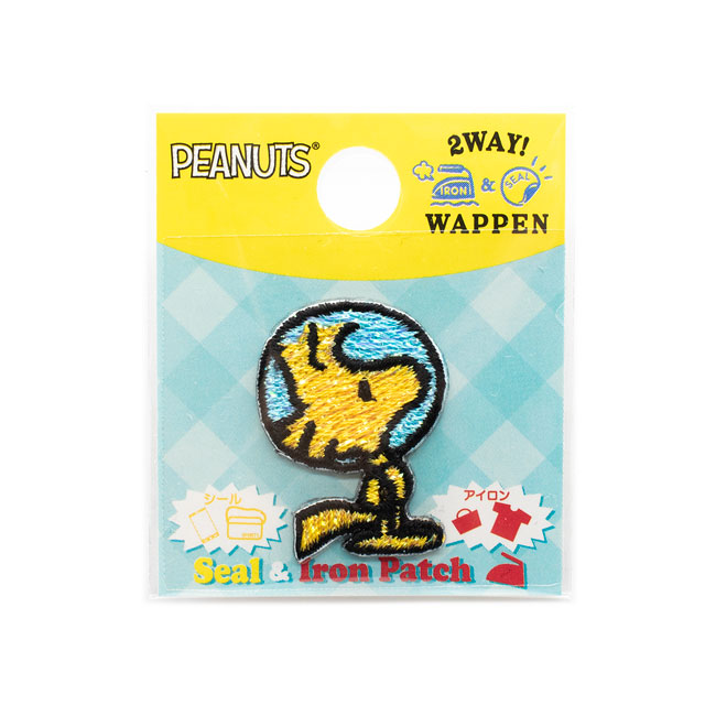 ワッペン PEANUTS/ピーナッツ ミニワッペン(S02Y2415) アストロノート ウッドストック 08Bf99_