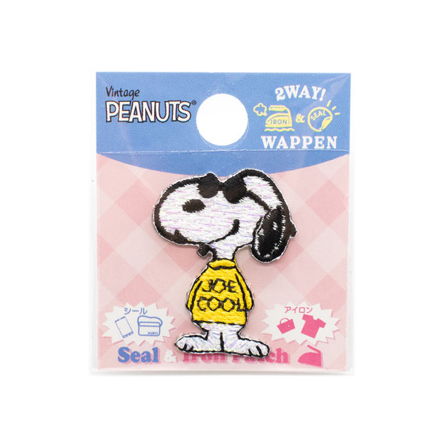 ワッペン PEANUTS/ピーナッツ ミニワッペン(S02Y2417) ジョークール2 08Bf99_
