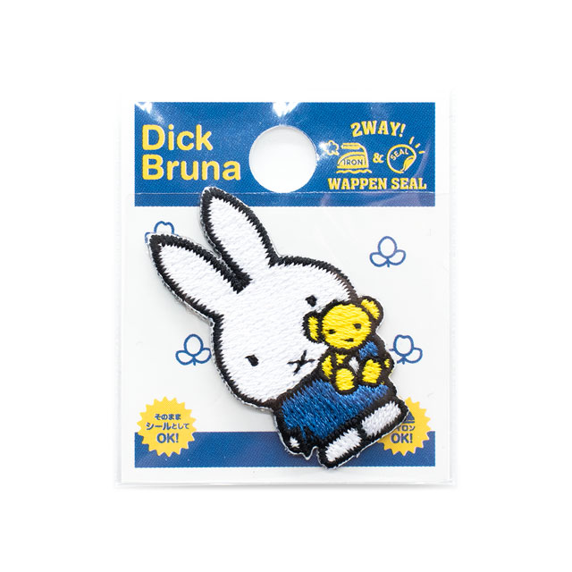 ワッペン ディック・ブルーナ ミニワッペン(D02Y2481) ミッフィーとくま 08Bf99_