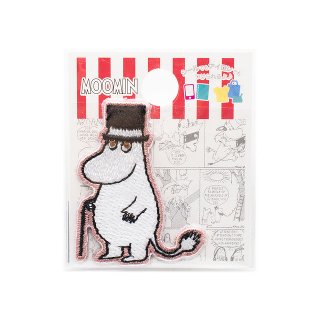 ワッペン ムーミン ミニワッペン(M01Y2520) ムーミンパパ 08Bf99_