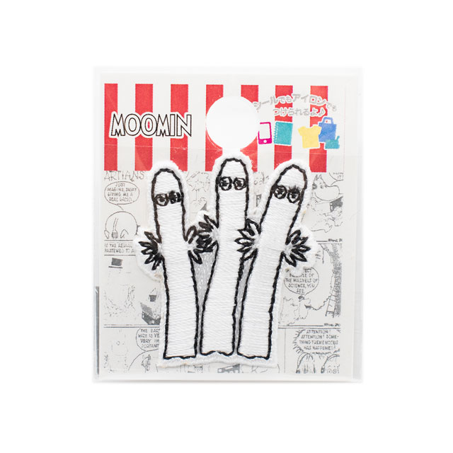 ワッペン ムーミン ミニワッペン(M01Y2524) ニョロニョロ 08Bf99_