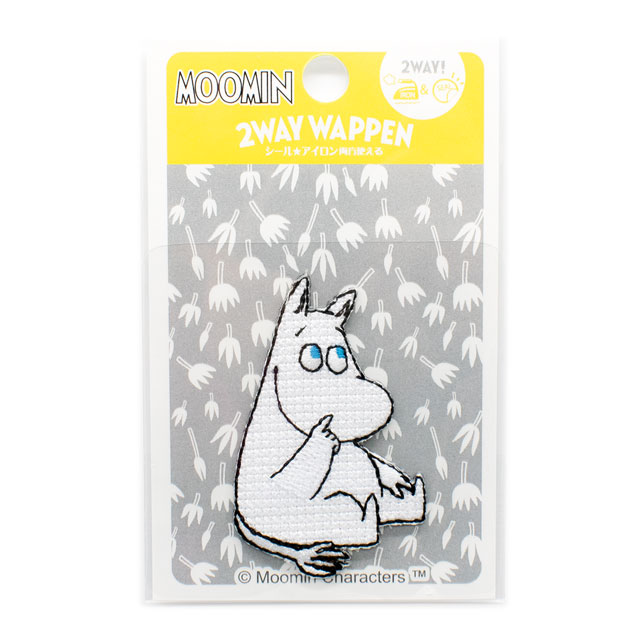 ワッペン ムーミン クロスステッチワッペン（M01Y2530） ムーミン 08Bf99_