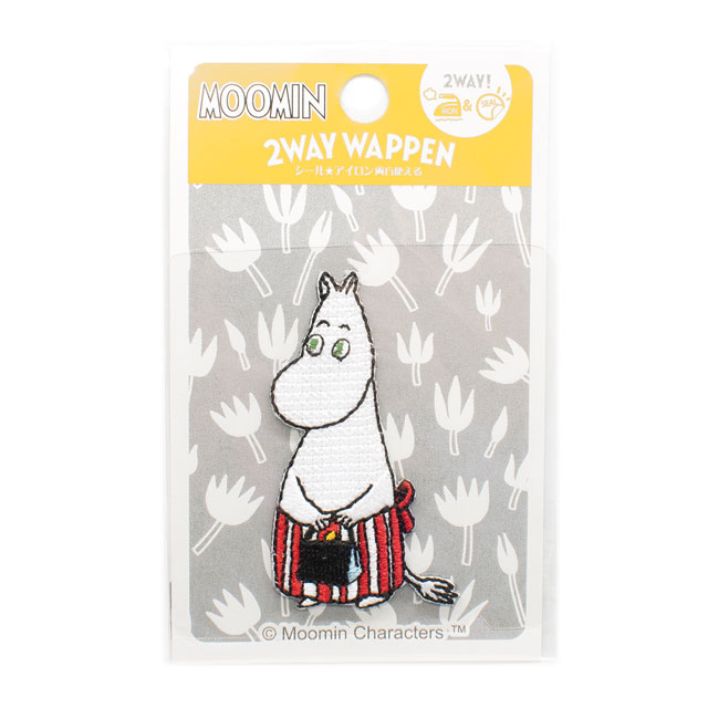 ワッペン ムーミン クロスステッチワッペン（M01Y2534） ムーミンママ 08Bf99_