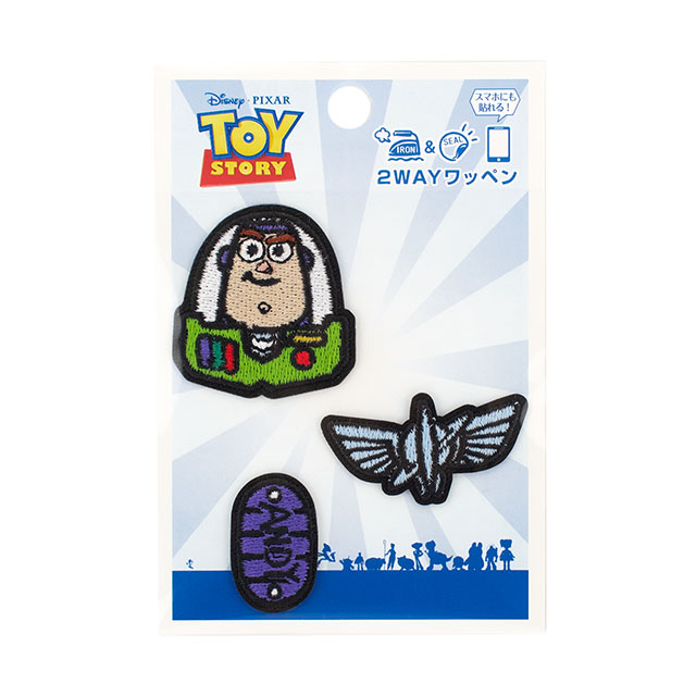 ワッペン トイ・ストーリー（D01Y3591） バズパーツアイコンセット 08Bf99_