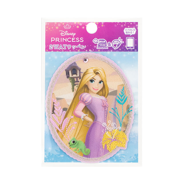 ワッペン ディズニープリンセス（D01Y3598） ラプンツェル プライド 08Bf99_